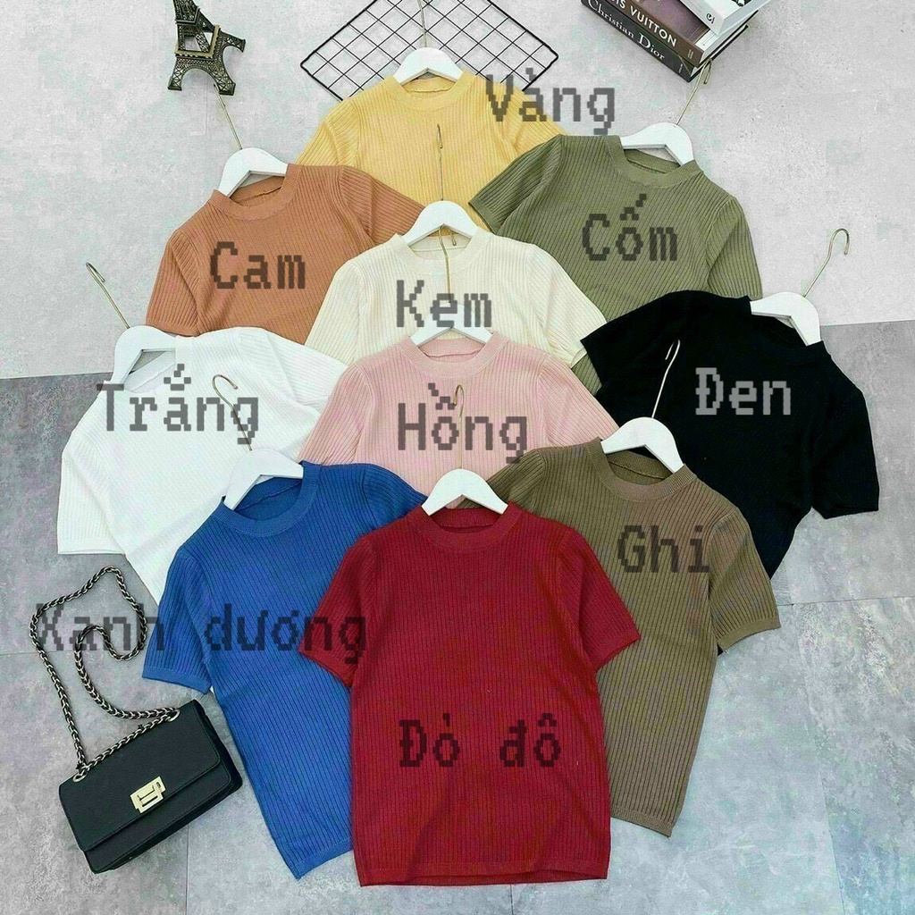 [Mã FADEP0610 giảm 10K đơn 99K] Áo len cộc tay trơn basic đơn giản sang trọng-áo len trơn cộc tay cao cấp A454 SUTANO | BigBuy360 - bigbuy360.vn