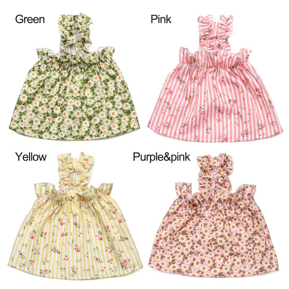 Đầm Cotton Phong Cách Công Chúa Thời Trang Xuân Hè Xinh Xắn Cho Thú Cưng