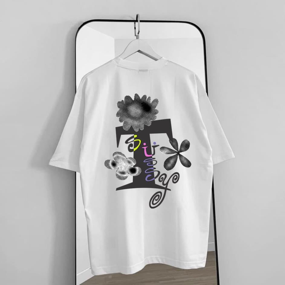 Áo Thun Tay Lỡ Stussy, Form rộng oversize, áo phông unisex, chất liệu Cotton - KKIM Shop