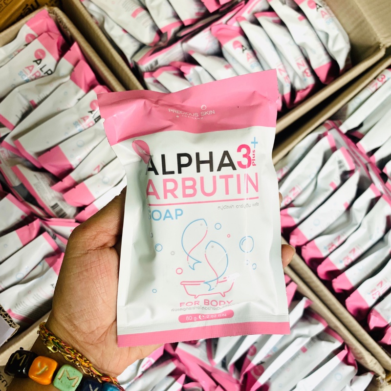 Xà Phòng Kích Trắng Alpha Arbutin Collagen Soap Thái Lan chính hãng | BigBuy360 - bigbuy360.vn