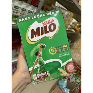 Milo hộp giấy 285g