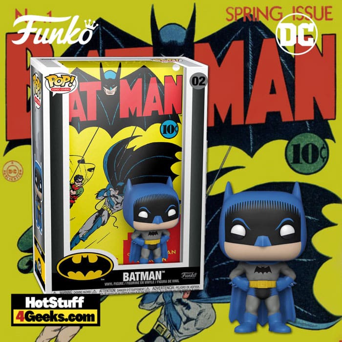 Chính Hãng Mô Hình Funko Pop Comic Cover Batman Người Dơi