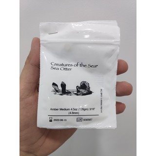 Thun Kéo liên Hàm Chỉnh Nha Niềng Răng 3/16 Amber Medium 4.5oz (128gm)(4.8mm), 100 cộng