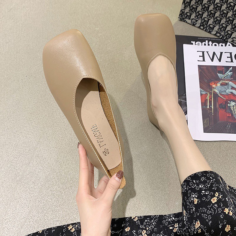 Giày Búp Bê Nữ Phối Lông Thời Trang 2021 | BigBuy360 - bigbuy360.vn