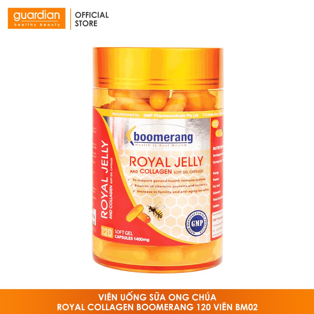 Viên uống sữa ong chúa Royal Collagen Boomerang 120 viên BM02 | BigBuy360 - bigbuy360.vn
