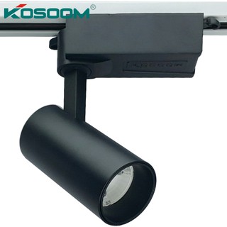 Đèn LED Gắn Ray COB KOSOOM Sơn Đen R-KS-D