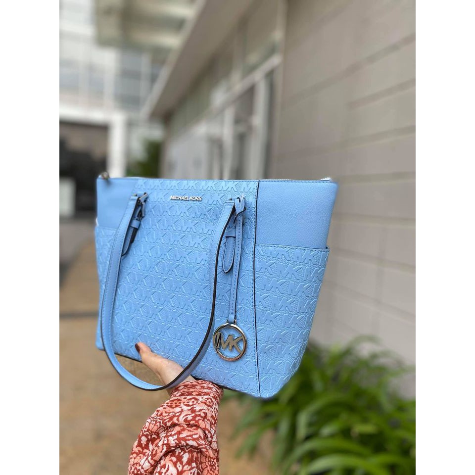 Túi xách nữ chính hãng Michael Kors Tote Logo in nổi đẹp suất sắc- Size 27-26-35( đáy- cao- miệng túi)