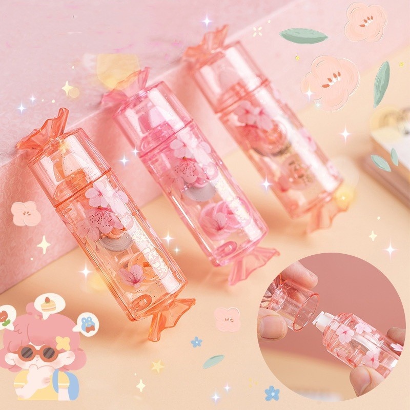 Bút Xóa Kéo Hình Kẹo 5M Sakura Cho Học Sinh