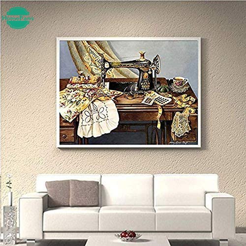 Bộ tranh đính đá 5D họa tiết hoạt hình độc đáo kích thước 40x30cm DIY dùng trang trí