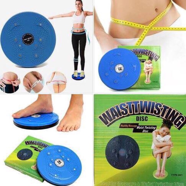 Đĩa xoay eo tập thể dục 360 độ bàn xoay tập cơ bụng eo thon giảm cân có hạt massage bàn chân cực tốt Store4girls