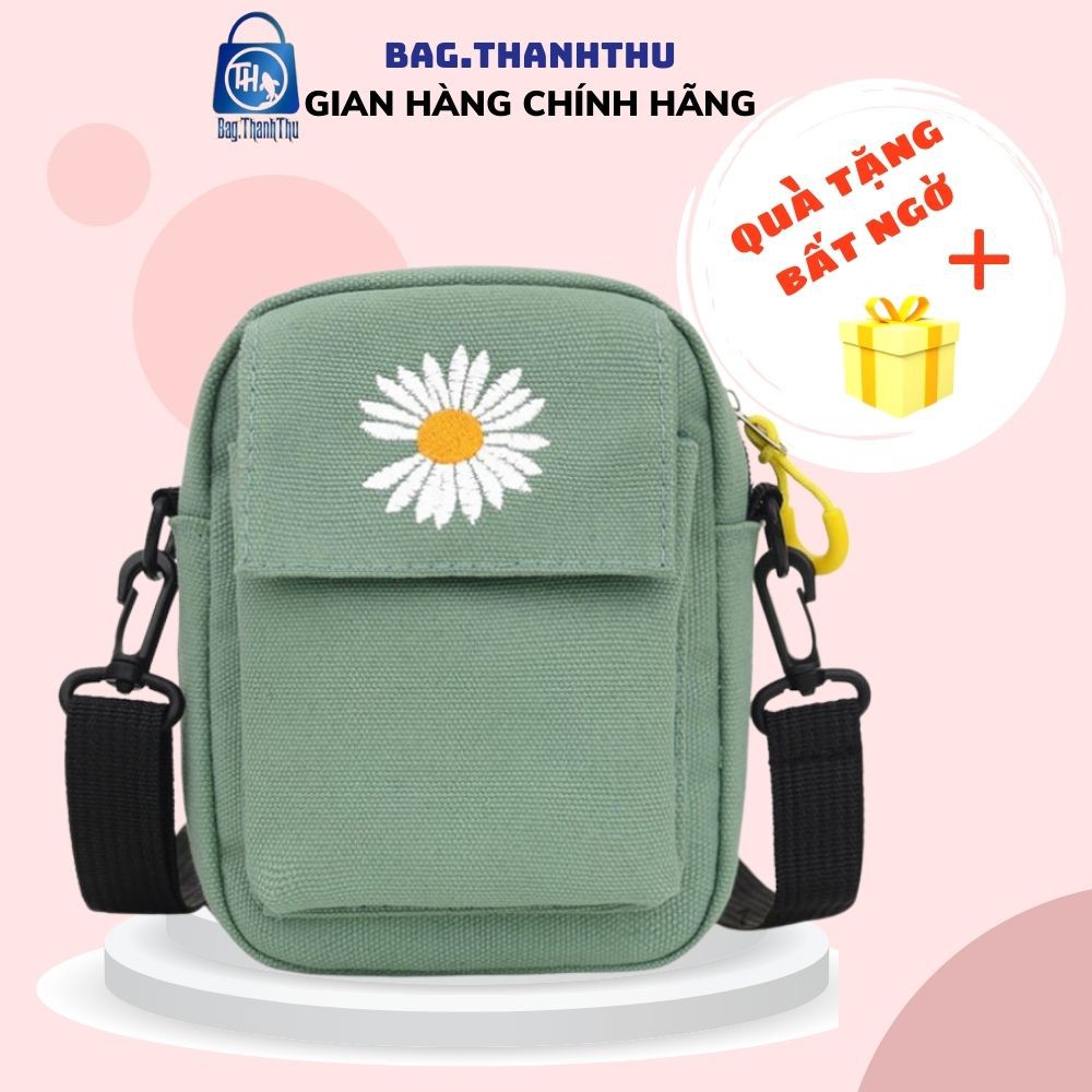 Túi tote vải Bag.ThanhThu đựng điện thoại hoa cúc siêu hot 426