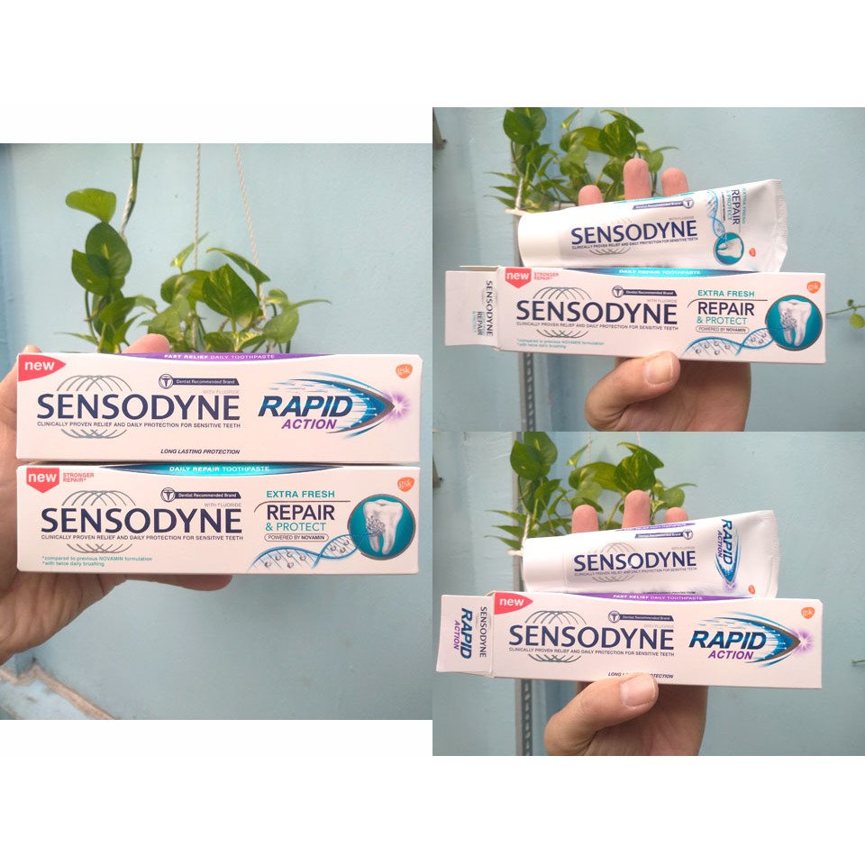 Kem đánh răng Sensodyne chống ê buốt làm trắng răng 100g (Thái Lan)