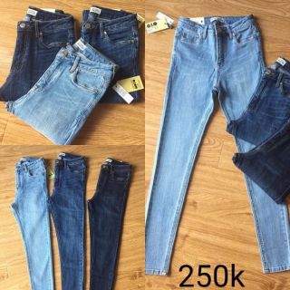 Quâng jean shinny lưng cao