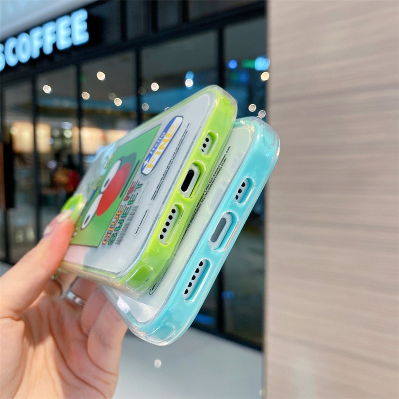 Funny transparent anti-drop mobile phone case Anti-drop soft case 12 12Pro 12ProMax 11Pro 11ProMax 7 8 7Plus 8Plus X XS XR XSmax