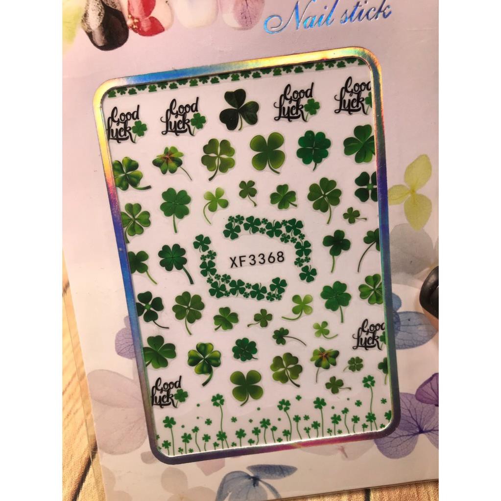 Sticker dán móng mã số 88
