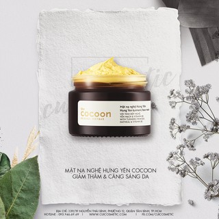 Mặt nạ nghệ Hưng Yên Cocoon 30ml với tinh bột nghệ , yến mạch và Vitamin B3