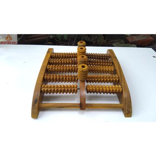[GỖ THƠM] Dụng cụ massage chân bằng gỗ bách xanh