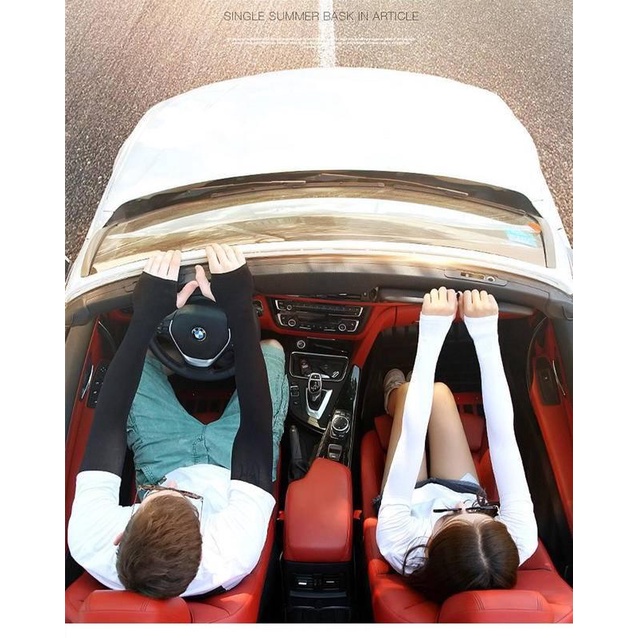 1 cặp găng tay thể thao làm mát chống tia UV