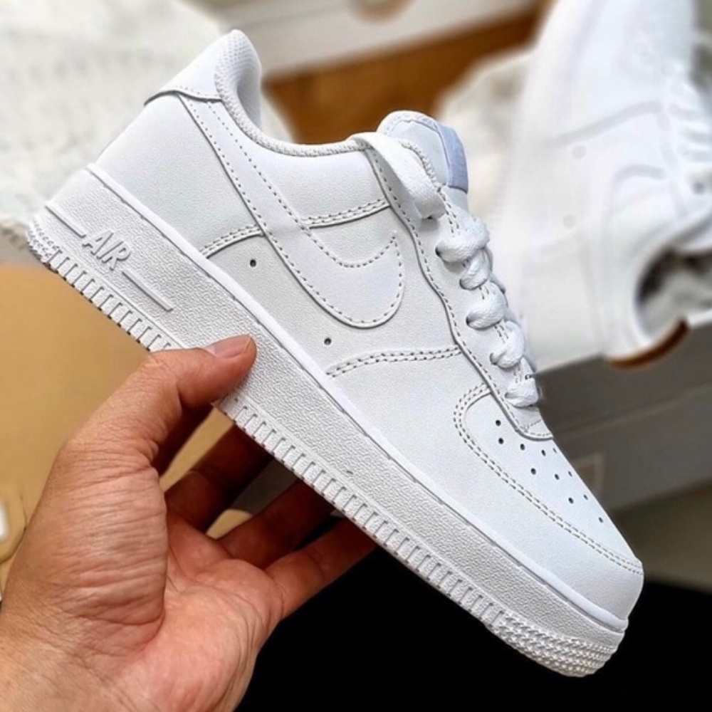Giày 𝗔𝗙𝟭 𝗡𝗜𝗞𝗘_Trắng Nam Nữ, Giày 𝗡𝗜𝗞𝗘_Air Force 1 All White Full Box Bill | BigBuy360 - bigbuy360.vn