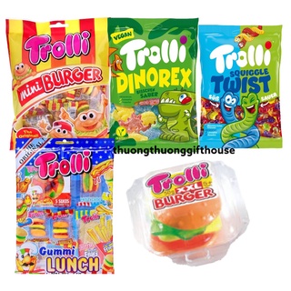 KẸO DẺO ĐỨC TROLLI NHIỀU HÌNH DÁNG TRÁI CÂY - GERMANY GUMMY