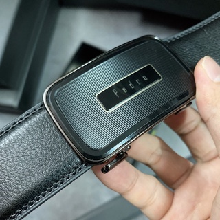 Nịt nam vuông sọc vàng dưới - NN325