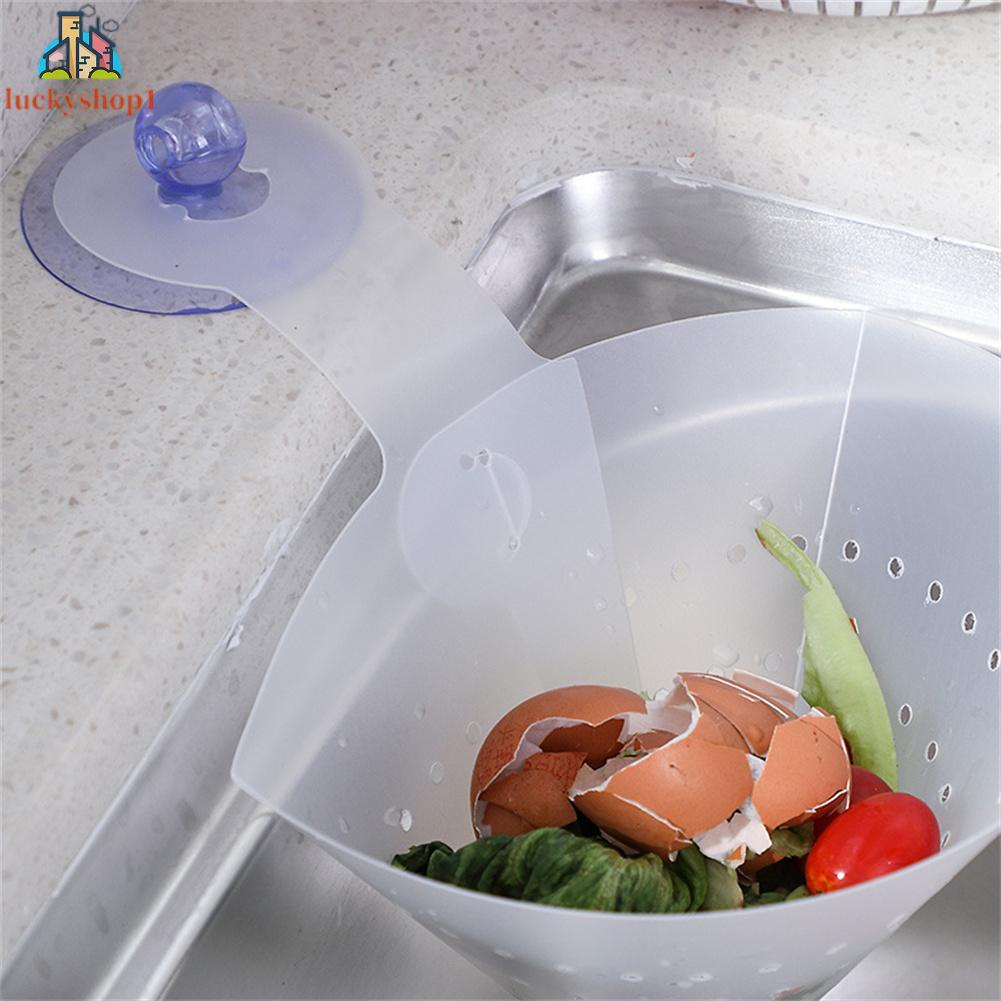 1. Bộ lọc rác cho bồn rửa mới Nhà bếp Sucker Pool lọc lưới Asphalt Bag Nhà bồn rửa rác nhựa treo túi