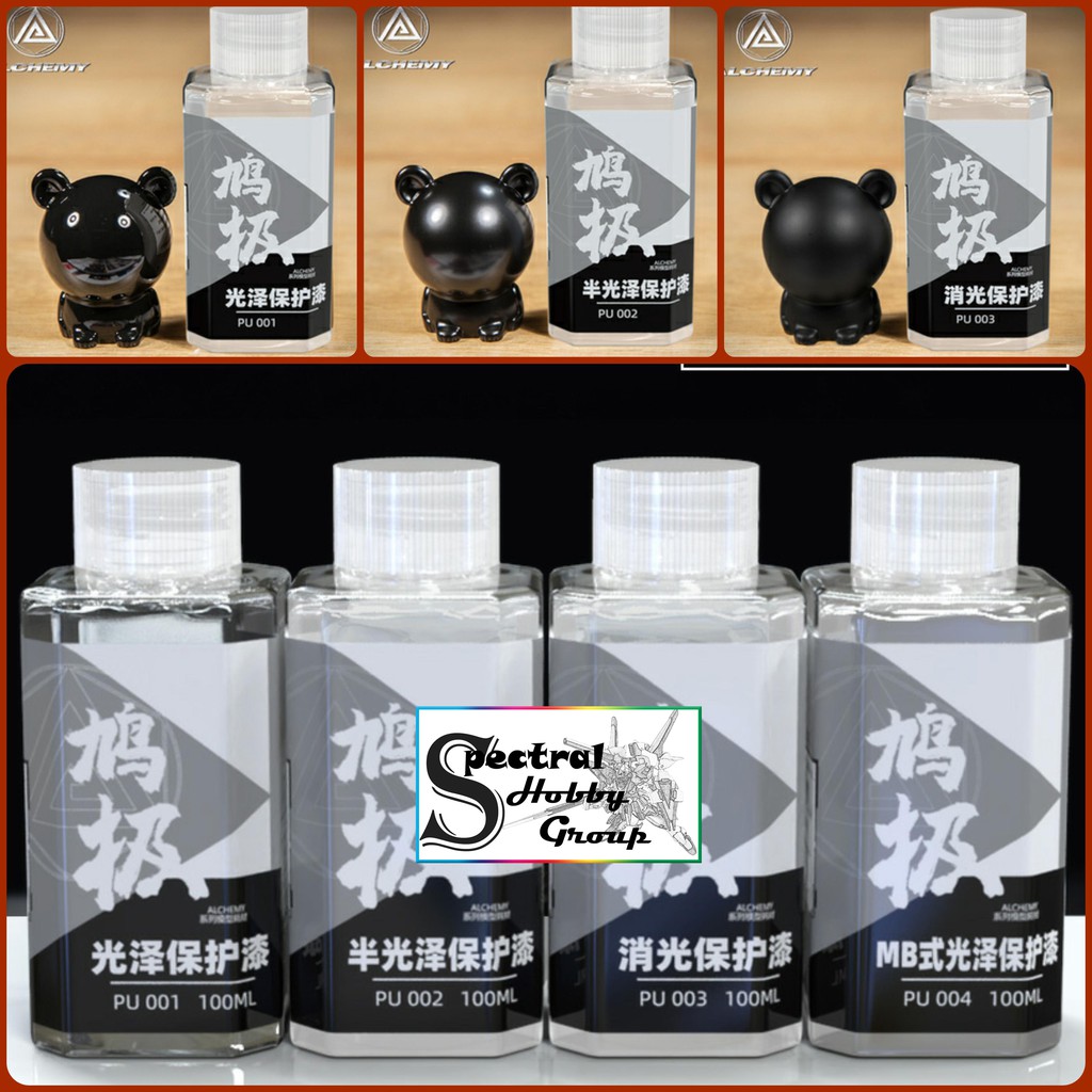 Sơn phủ bảo vệ mô hình Alchemy paint protective topcoat clear color