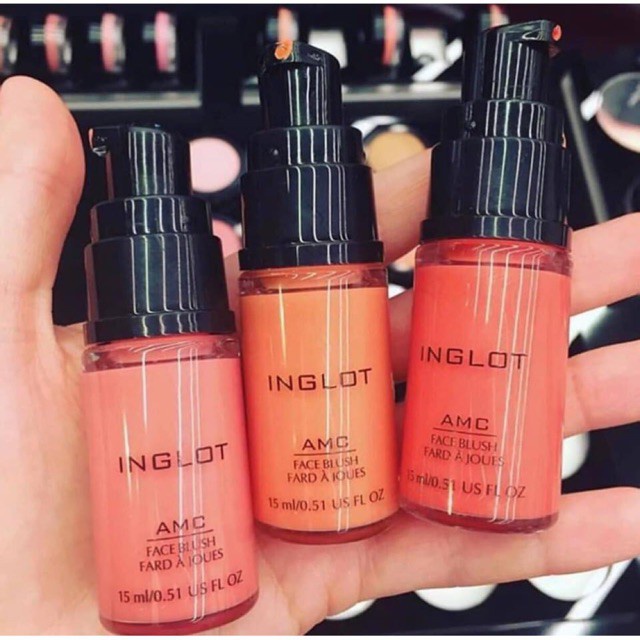 PHẤN MÁ HỒNG DẠNG KEM AMC CỦA INGLOT AMC FACE BLUSH LIQUID 15ML CHÍNH HÃNG - 9638