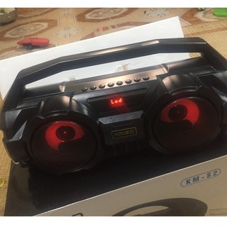 💖𝑭𝑹𝑬𝑬𝑺𝑯𝑰𝑷 💖Loa karaoke bluetooth mini Kimiso KM-S có kèm mic