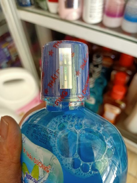 Nước súc miệng Thái Dương Hương Bạc hà Thơm mát 500ml