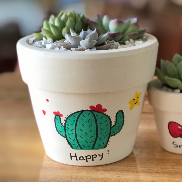 Chậu nung size 9cm giá 13k
