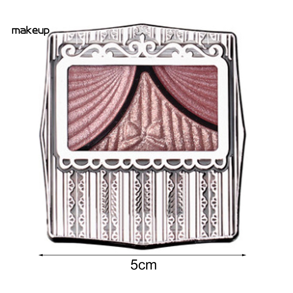 Bảng phấn trang điểm mắt màu sắc ánh kim tuyến lấp lánh lâu trôi dành cho học sinh