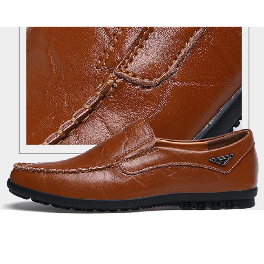 giầy lười - GL08 Nâu (FREE SHIP) | BigBuy360 - bigbuy360.vn