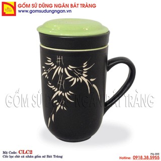 Cốc lọc chè gốm sứ Bát Tràng