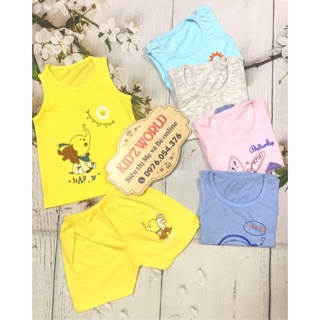 Bộ cộc ba lỗ Baby Leo Thái Hà Thịnh