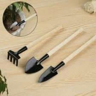 bộ xẻng làm vườn mini combo 3 chiếc