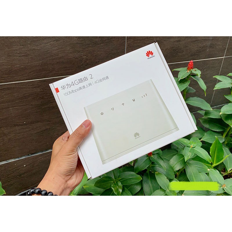 Bộ Router Phát WiFi 3G.4G Từ Sim Huawei B311As dành cho xe khách 32 user có WAN.LAN Kèm Anten