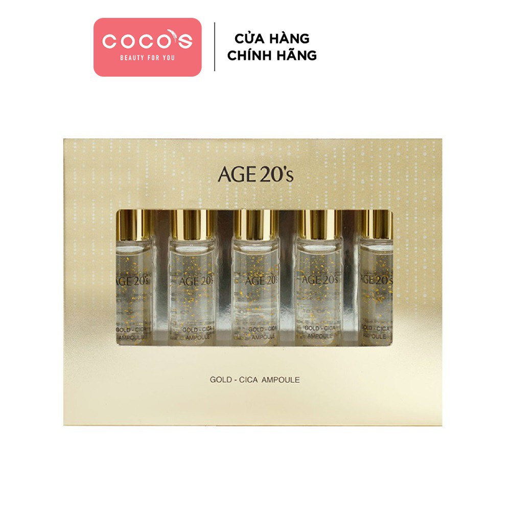 Tinh Chất Dưỡng Da Age20’s Gold Cica Ampoule 50ml