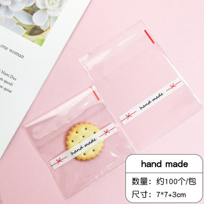 Túi dán 7x7cm đựng bánh kẹo