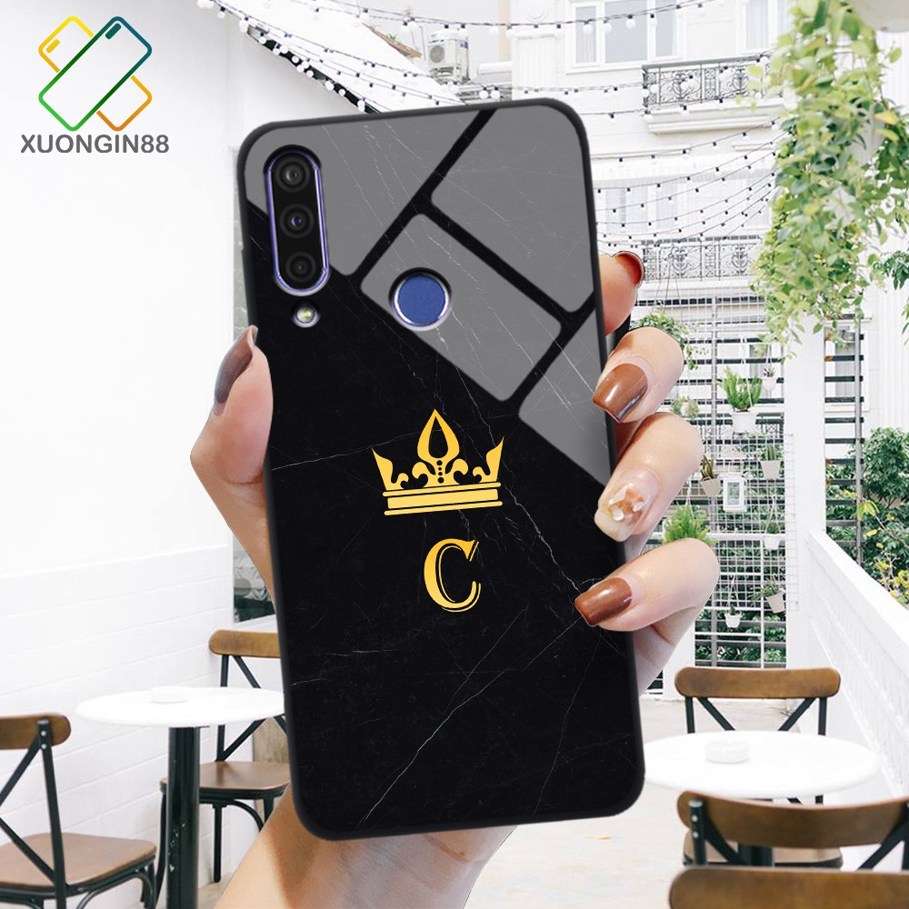 Ốp lưng VSMART JOY 2+ / JOY 3 in 3D hình chữ cái vân đá cẩm thạch