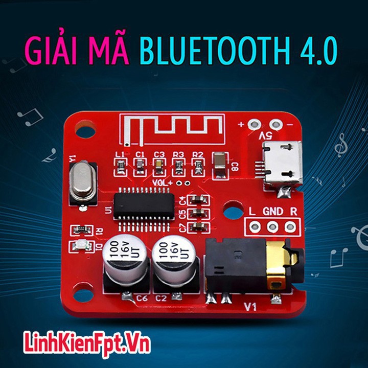 Mạch Giải Mã Thu Bluetooth 4.0 .