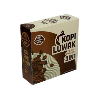 Cà Phê Chồn Hòa Tan 3 Trong 1 - ONE COFFEE (10 Gói)