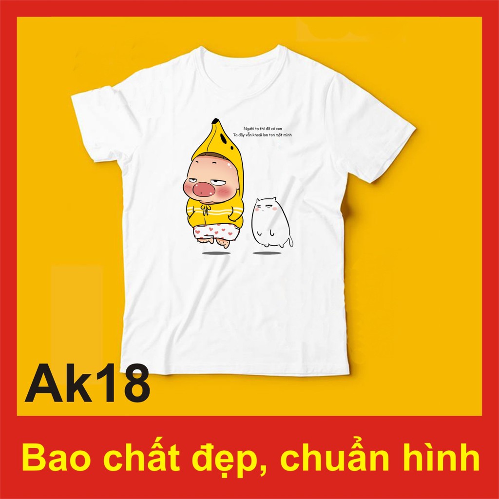 Áo thun quỳnh aka đẹp ak15,bao chất hot trend