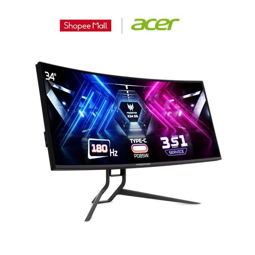 Màn hình máy tính Acer Predator X34 GS - 34 inch QHD