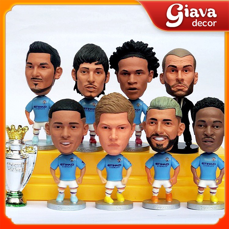 Mô hình cầu thủ Man city chất PVC tượng giá xưởng | GIAVA DECOR