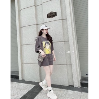 Áo phông nam nữ free size giá rẻ