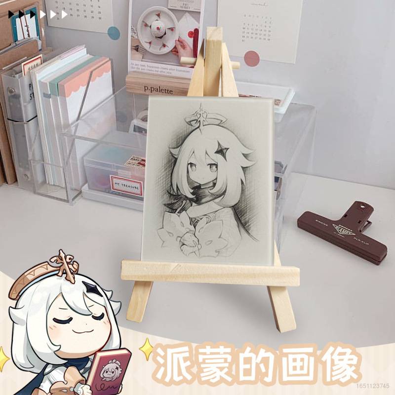 Sam Genshin Impact Paimon Lisa Anime Đồ Chơi Trang Trí Bàn Làm Việc Trang Trí Nội Thất Quà Tặng