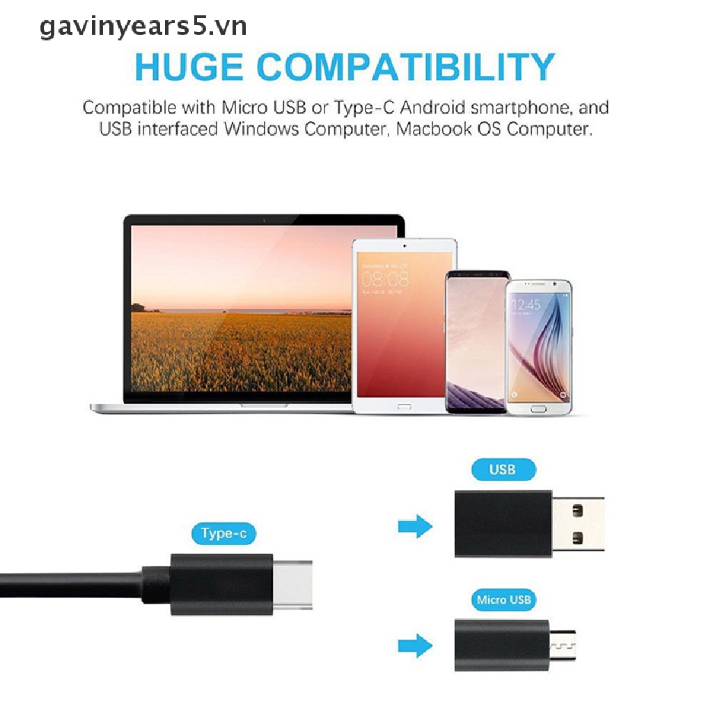 Camera Nội Soi 3 Trong 1 USB Type-C 5.5 / 7 / 8mm HD IP68