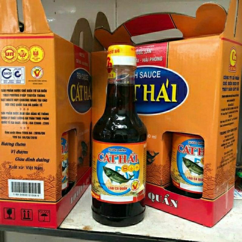 Nước mắm cá quẩn Cát Hải thơm ngon hàng đắt nhất mắm Hải Phòng