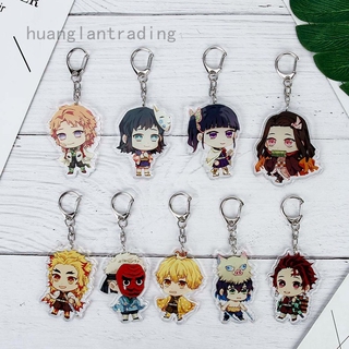 Móc Khóa Hai Mặt Hình Nhân Vật Anime Demon Slayer: Kimetsu No Yaiba Kamado Nezuko232